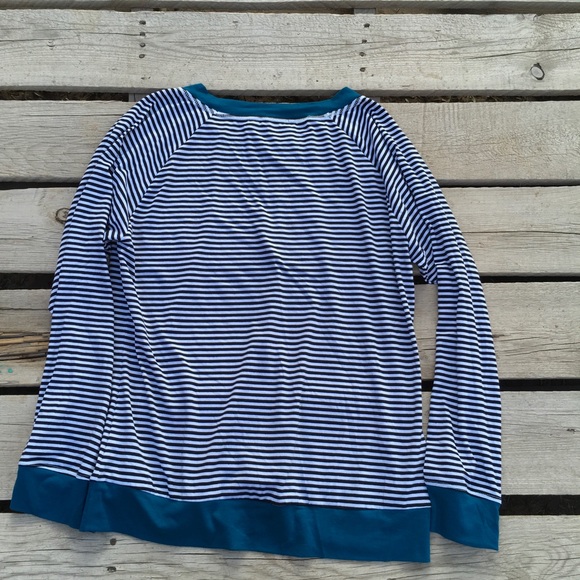 THML stripped long sleeves tees XL - Picture 3 of 5